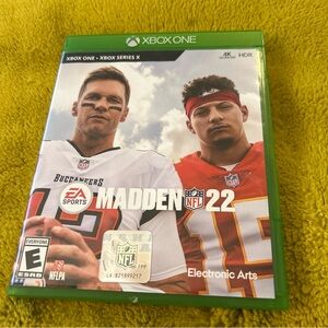 Madden NFL 22 for Xbox One - Green Case